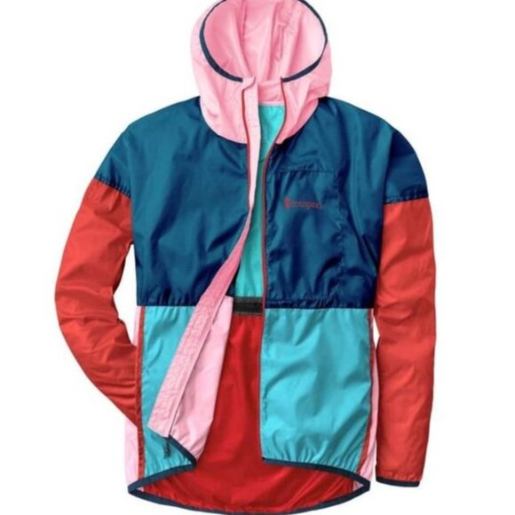 cotopaxi Jackets & Blazers - Cotopaxi Full Zip Teca Windbreaker Jacket - Blue and Pink